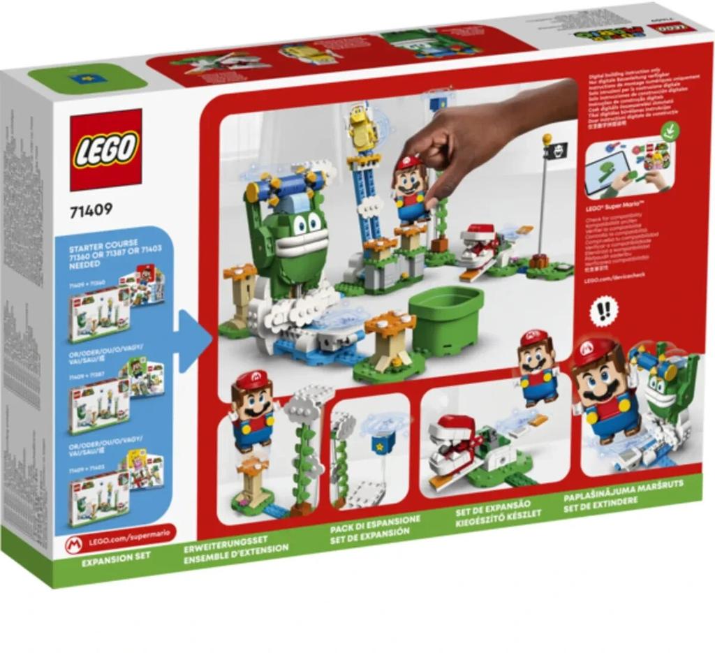 LEGO конструктор Super Mario – Maxi Spikes Cloud Challenge – набор расширения (71409)