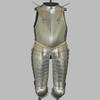 Medieval Steel Knight French Polished Armor Suit Half Body Armor Knight Cuirass With Tassets, Arm Guard,Gorget Larp  Reenactment Costume