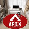 1 Stück Apex Legends Stuhlteppich für das Büro, rutschfest, maschinenwaschbarer Teppich für das Büro, Raumdekoration für Feiertage wie Weihnachten, Geburtstag, Polyester