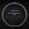 Genuine Leather Steering Wheel Cover for Baojun Models 730, 510, 560, 310W, 530, E200, and 630 - All-Season Use