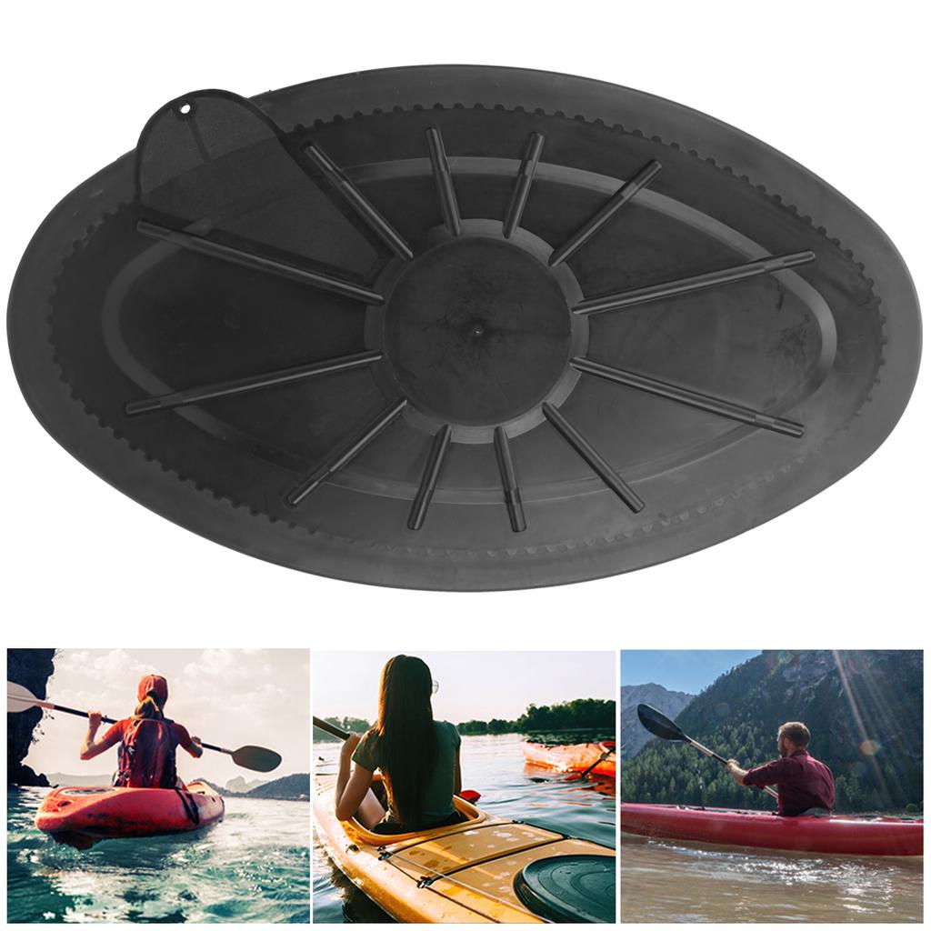 Waterproof Round Hatch Cover Plastic Deck Inspection Plate for Marine Boat Kayak Canoe