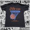 Gildan Vintage New York Basketball Graphic Tee