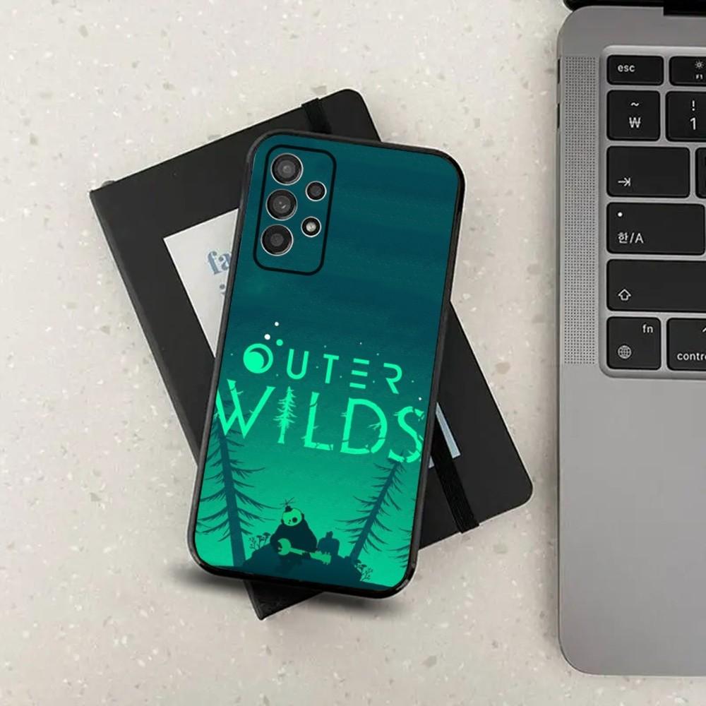 Game O-Outer Wilds Phone Case For Samsung Galaxy A13,A21s,A22,A31,A32,A52,A53,A71,A80,A91 Soft Black Cover