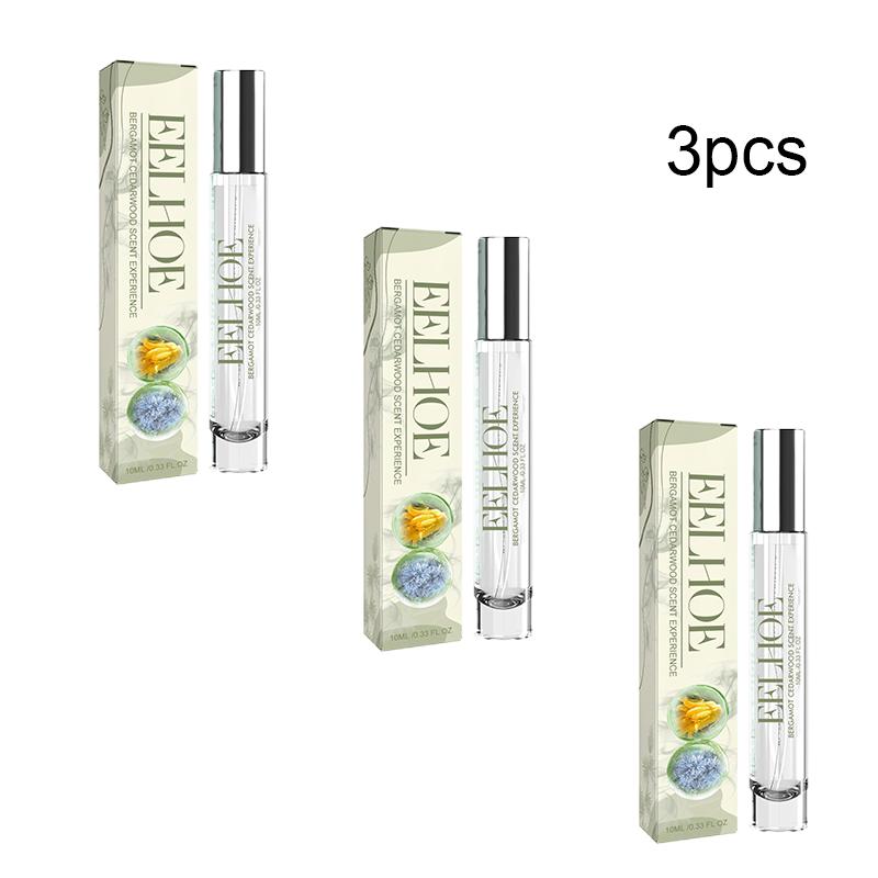 EELHOE Cedar Bergamot Perfume Fresh Woody Notes Long Lasting Fragrance Natural Non-Stinging Niche Perfume