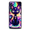 Colorful Cat Design Phone Case for Samsung Galaxy S26 S25 S24 S23 S22 S20 S21 FE Ultra S25 Edge Plus 5G Soft TPU Cover Funda Bag