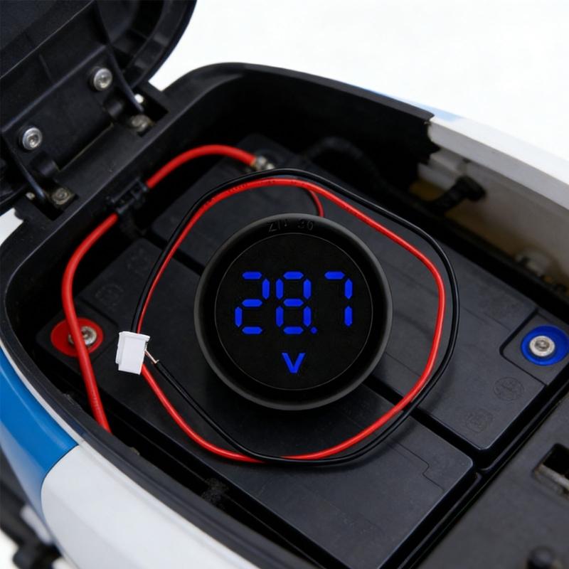 High Precisions Voltmeter Circular Voltage Gauge Meter With 4V 100V Ranges For Circuit Diagnosis And Equipment Maintenance