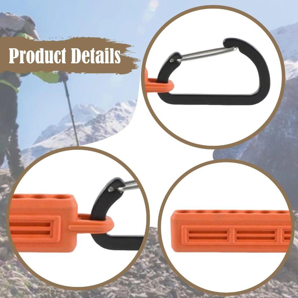 with Carabiner Screwdriver Bit Storage Organizer Portable Shank Holder Drill Bits Storage Case Plastic Screwdriver Bit Holder