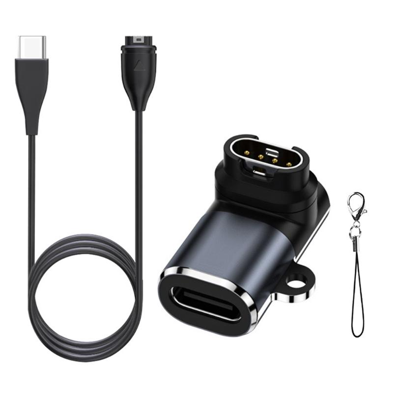 Portable Type C Charging Cord Suitable For 7 6S 6 5S 5 955 965 45 45S 245 Smartwatches, Includes Dust Plugs And Lanyard