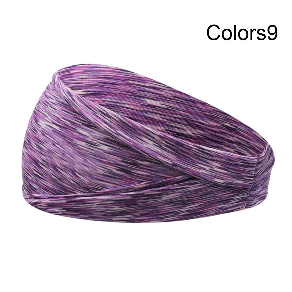 Opaska na głowę Elastyczna Odzież na głowę Sportowe Opaski do włosów Opaski do jogi Pochłaniające Pot Opaski do włosów Opaska na głowę