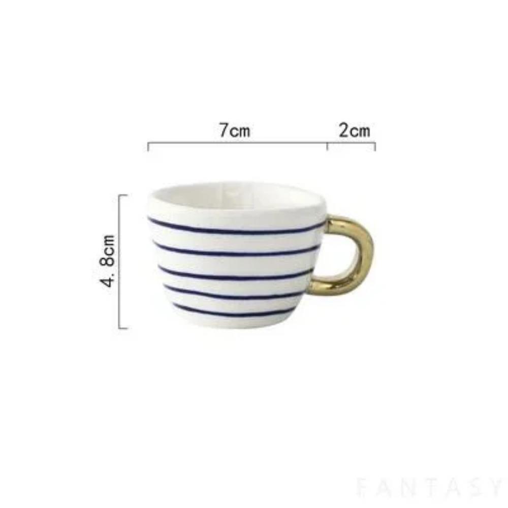 

Неправильные геометрические керамические кружки Кофейная чашка с ручкой Чашки для молока и чая Чашка для воды Чашки для завтрака Кружка для послеобеденного чая Кружка для сока 350ml