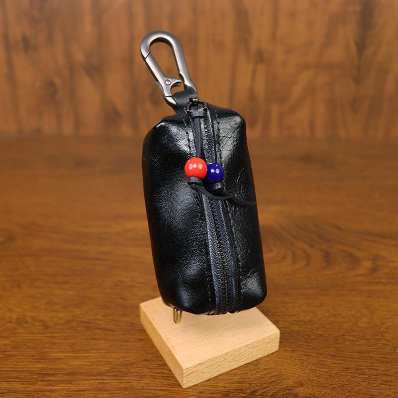 Мужская кожаная сумка для ключей — фото 5