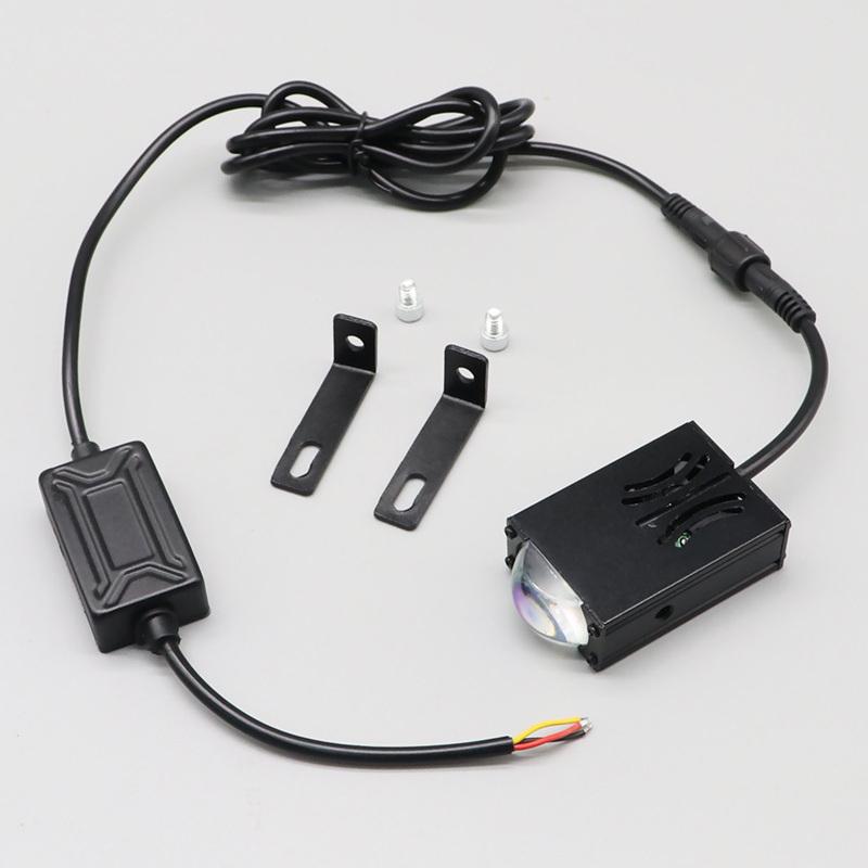 

24 Вт Свет решетки автомобиля Мини матричные лазерные фары Средний свет решетки Светодиодная лампа передней решетки для повышения безопасности ночного вождения