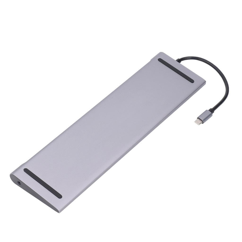 USB C HUB 11 In 1 Adapter PD Storage Memory Card Reader 5Gpbs USB3.0 VGA 1080P 60HZ 4K 30HZ RJ45