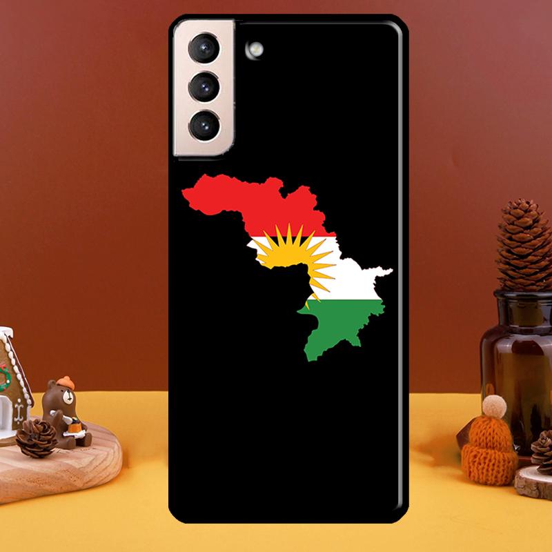 Kurdistan Flag Case For Samsung Galaxy S21 S20 FE Note 20 S22 Ultra Note 10 S8 S9 S10 Plus Phone Cover