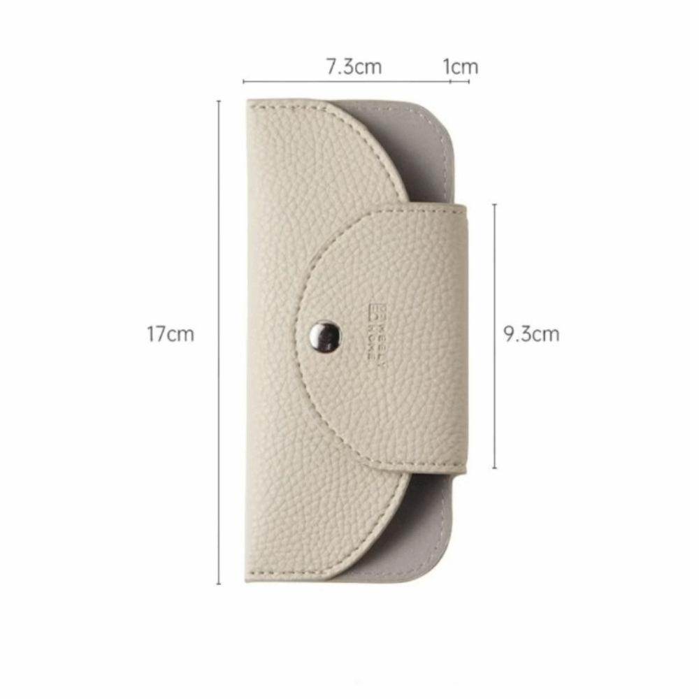 PU Leather Glasses Storage Bag Waterproof Reading Glasses Pouch Glasses Sleeve  Eyewear Accessories