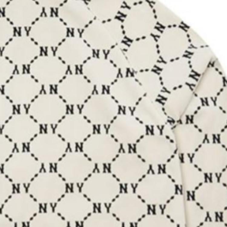 New MLB Jackets Unisex Cream 3ATRM0224-50CRS