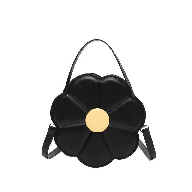 Summer bag 2025 new small fresh literary chain flower foreign shoulder candy color crossbody small round bag girl