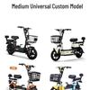 Electric Vehicle Front Basket Liner: Waterproof Storage Cover & Hanging Bag for Bicycles
