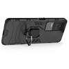 Case for Xiaomi Poco F4 5G, Kickstand Ring, Black