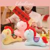 Pony Year Plush Toy With Short Plush For Children Yearend Gift