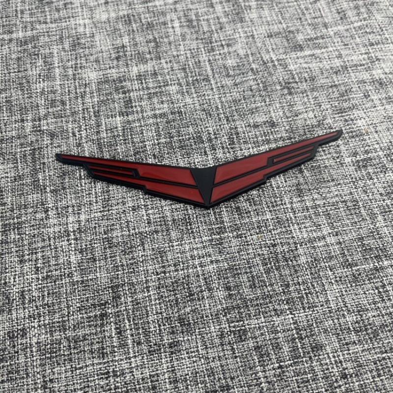 Applicable CT456SXT rear window V label ATSL black wing car logo modified personalized V label logo side label