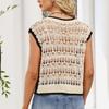 2026 Spring/Summer New Hollow Out Knitwear Women's Vest Top