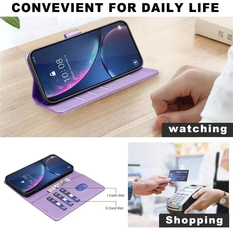 Wallet Flip Anti-theft Case For Infinix Hot 50 Pro 4G Note 40 Pro+ Plus 5G Note40 Leather Phone Cover Blocking Protective Bags