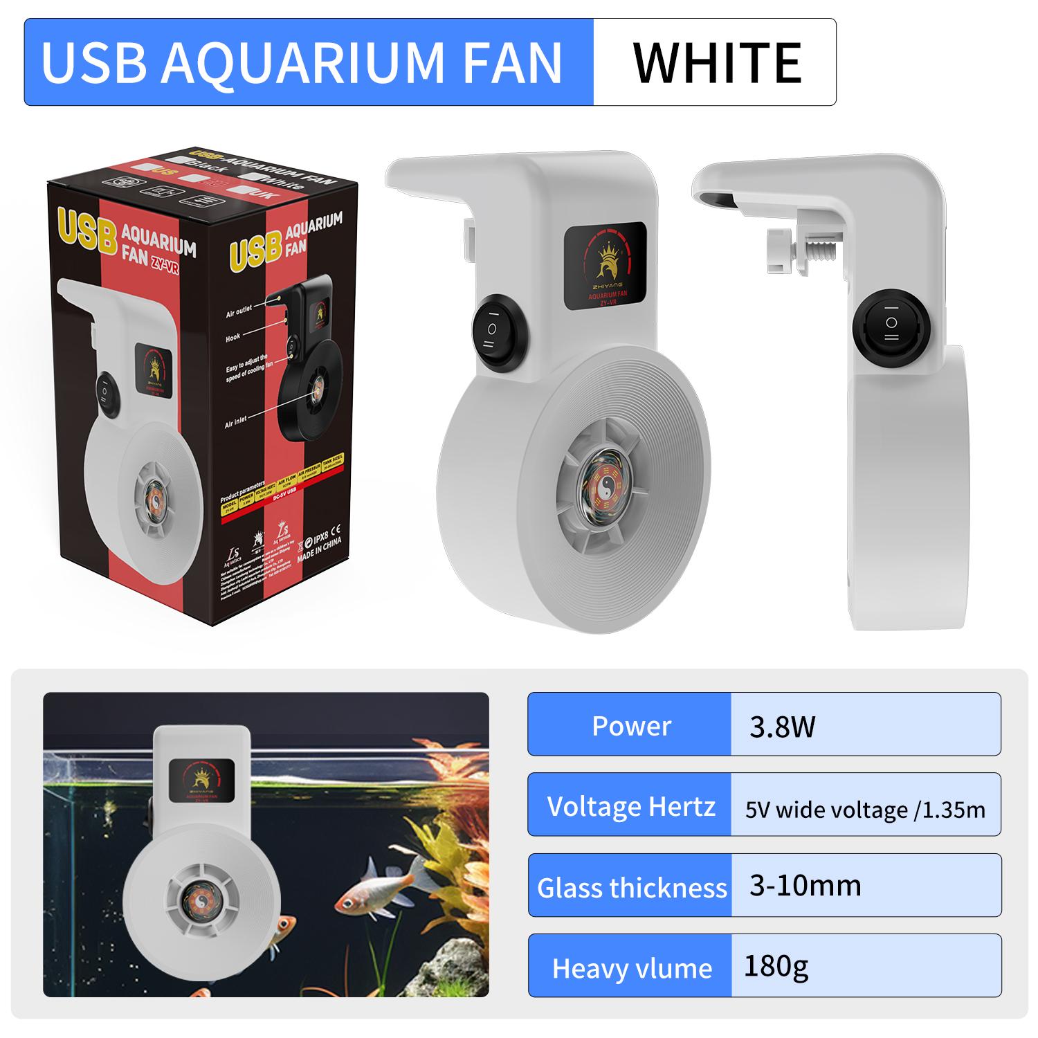 

Новый USB-интерфейс для аквариума, мини-вентилятор охлаждения с одной головкой, 3,8 Вт, 5 В, охлаждение аквариума USB EU