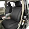 Car Seat Cover Full Sets, 9PCS Waterproof Vehicle Front and Rear Split Bench Covers with 3D Foam Back Support, Breathable Auto Seat Protective