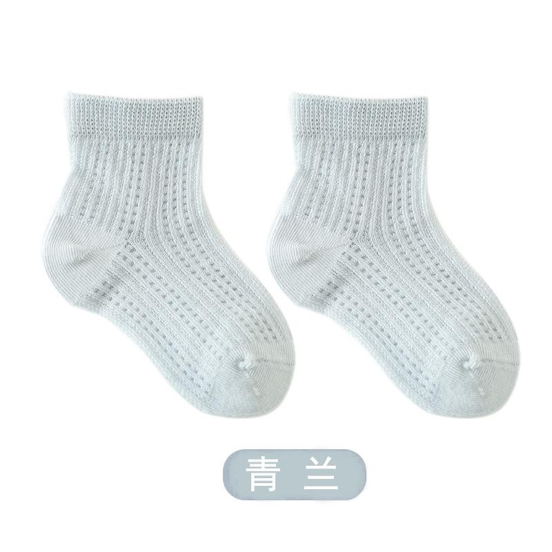 1pair Thin Summer Infant Baby Girls Mesh Socks Newborn Girls White Soft Mid Tube Socks Cool Thin Toddler Kids Girl Socks Clothes
