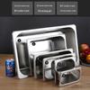 Commercial Rectangular Stainless Steel Food Pan