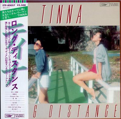 LP Record TINNA  Long Distance ETP80057 EXPRESS 1979 Japan Obi Japanese PopRock Used