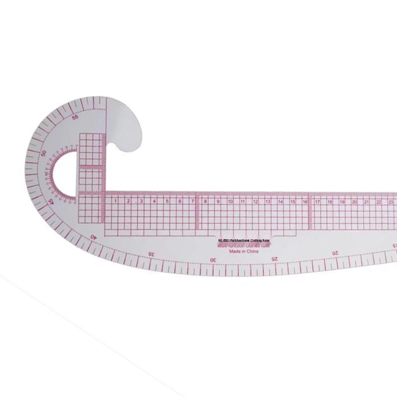 Multi-Purpose Curve Ruler: Clothing, Pattern Making, Grading, Armhole & Arc Ruler 6501
