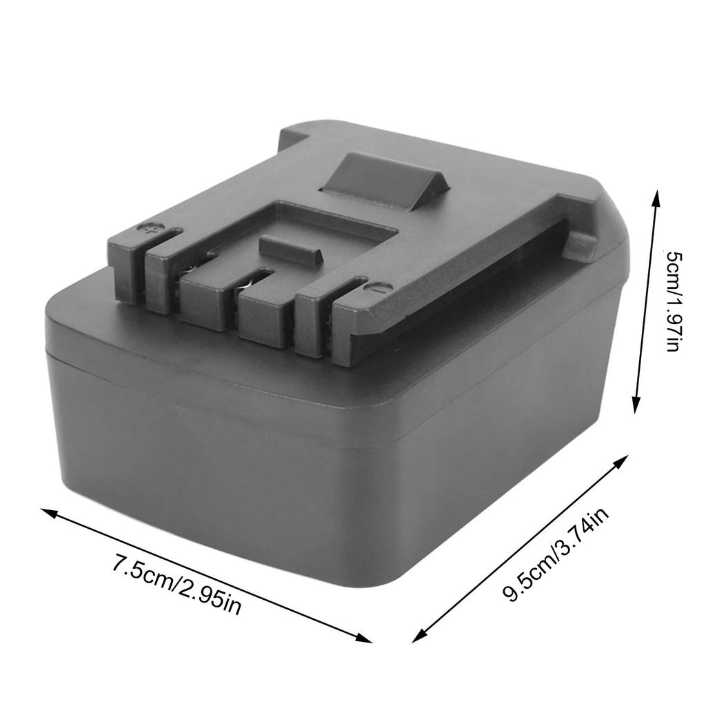 Li-Ion Battery Adapter Power Tool Adapter for 18V Li-Ion Battery Convert to for 18V Battery With Charging Power Tool Adapter