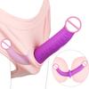 Strap On Double Dildo Clitoris Stimulator Anus Vagina Massage G Spot Dildo Penis Strapless Strapon Sex Toys for Lesbian Women