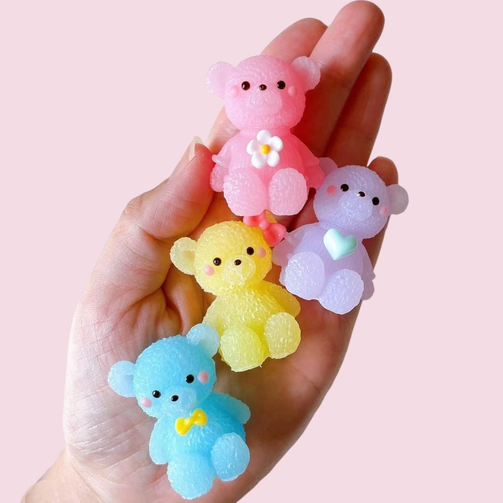 Evergarden 3D Bear Silicone Molds of Bear Animal Resin Aroma Silicone Mirror Finish Bear Set of (Set 2) - Accessories, Earrings, Piercings, Candles,