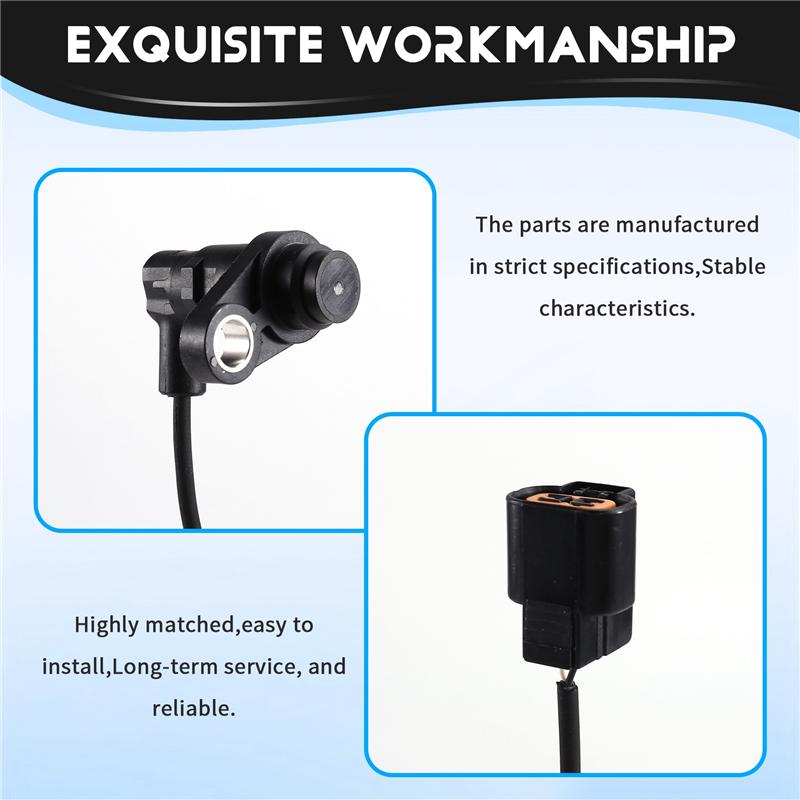 L10A For Mitsubishi L200 2.5L Triton 2012- 2015 Compatible ABS Wheel Speed Sensor 4670A597