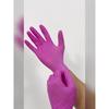 30PCS High Elastic Rose Red Nitrile Gloves, 9 Inch Reusable Non-Slip Gloves, Disposable Household Rubber Gloves