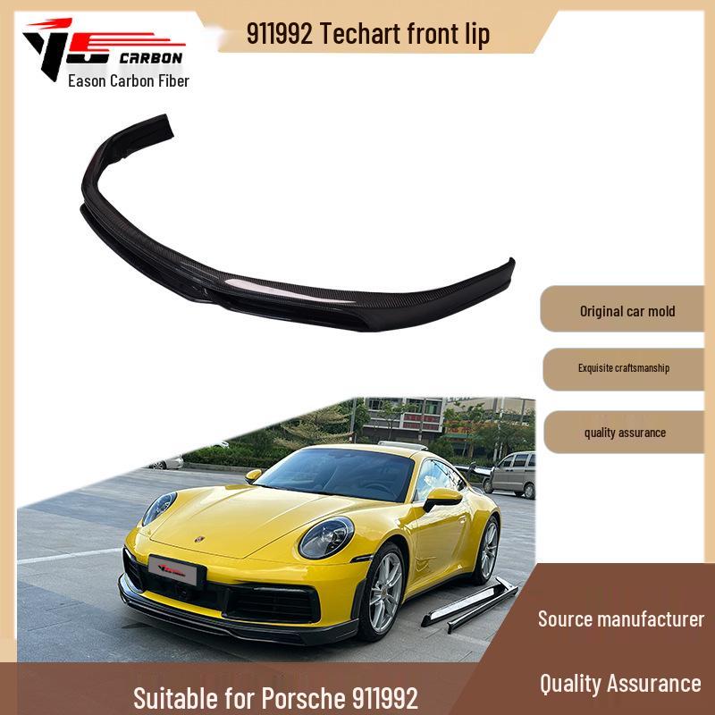 TechArt Style Front Lip & Splitter for Porsche 911/992 (2019-ON)