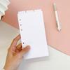 A5 A6 Page Classification Separator Page Notebook Loose-leaf Book Partition Accessories