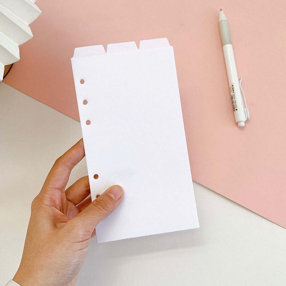 A5 A6 Page Classification Separator Page Notebook Loose-leaf Book Partition Accessories