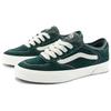 Vans Rowley Classic Leather Comfortable Casual Low-Top Skate Shoes Unisex Sneakers Green VN0A4BTTDRK