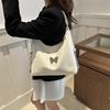 Große Kapazität 2024 Schmetterlingsschleife Frühling Mode Tragetasche Schultertasche Für Tägliche Outfits