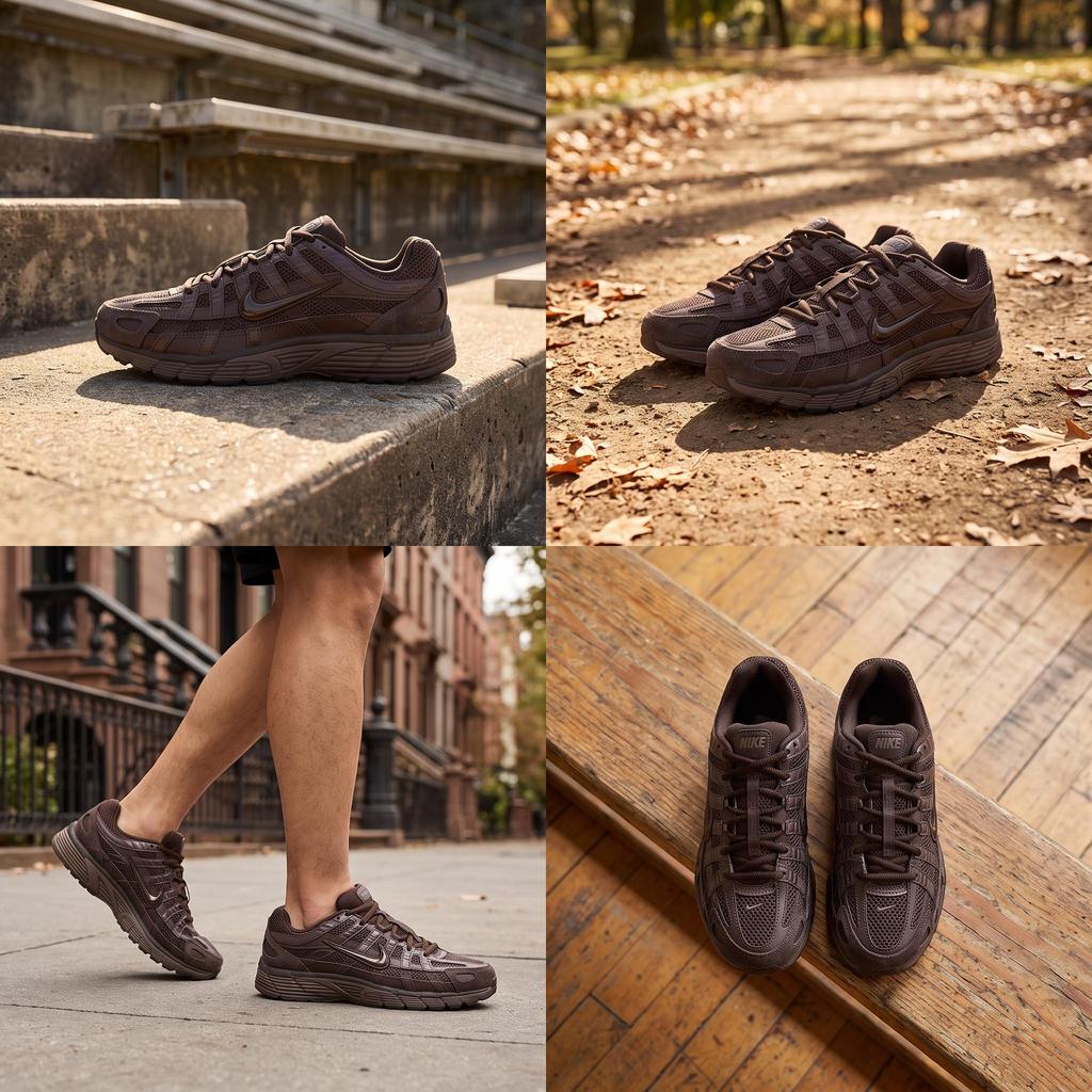 Nike P-6000 SE Velvet Brown Iron Stone Men Sneakers HF0015-204