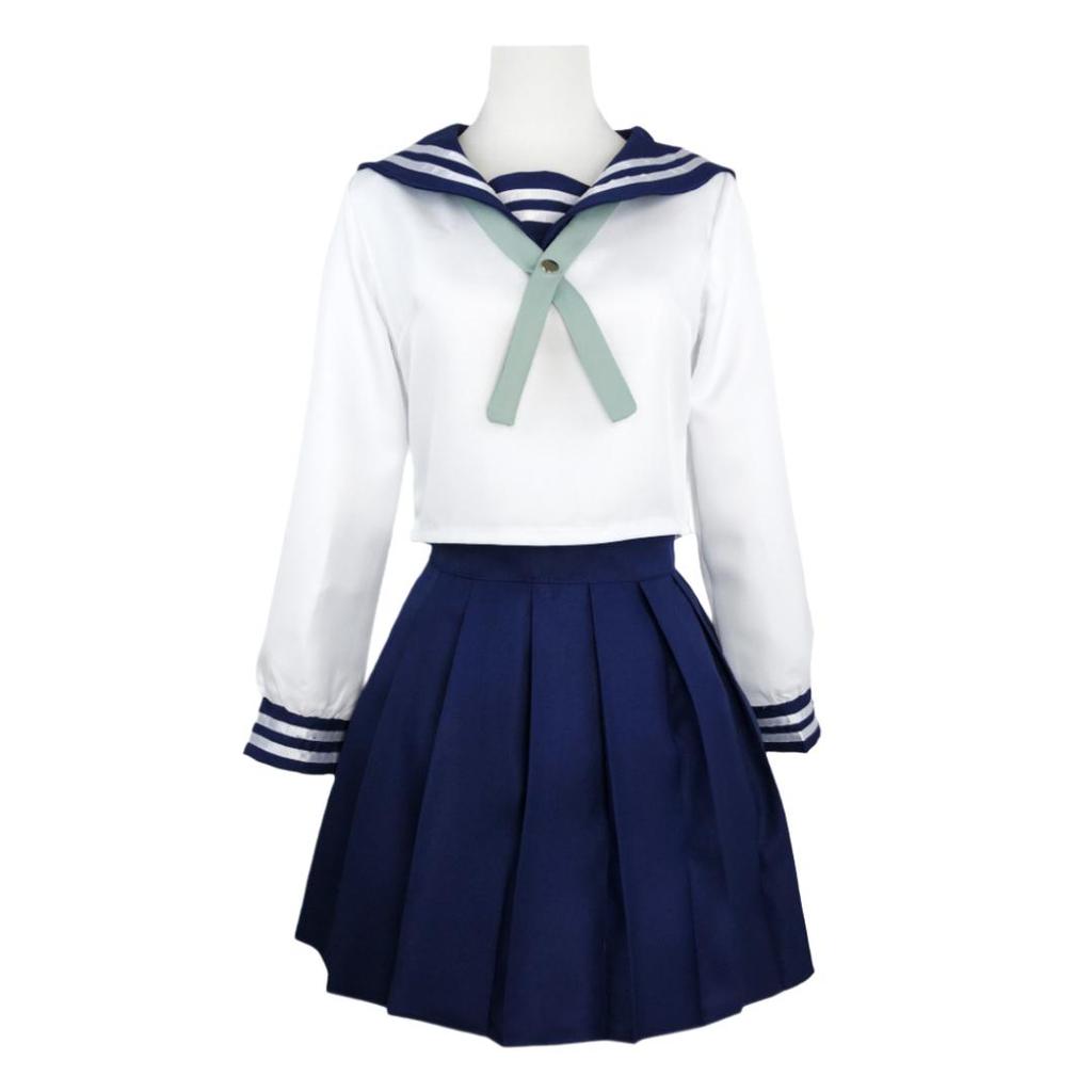 Amanai Riko Cosplay Costume Wig Anime JJK Jk Sailor Uniform