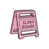 Brooch Cartoon Trendy Collection In Pink With Fun Letter Designs Perfect For Statement Accessories And Gifts