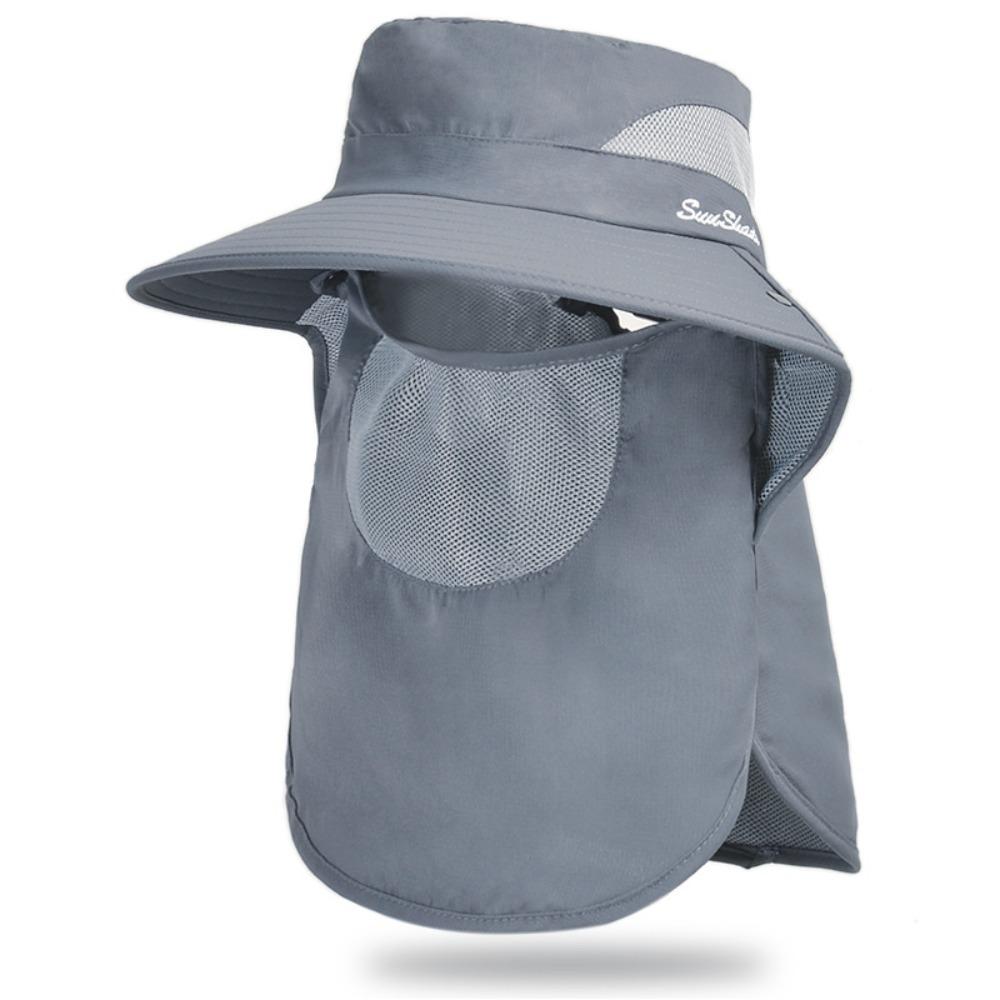 Sun Protection Fisherman Shawl Hat Breathable Mountaineering Cap New Sun Protection Cap  Women Men