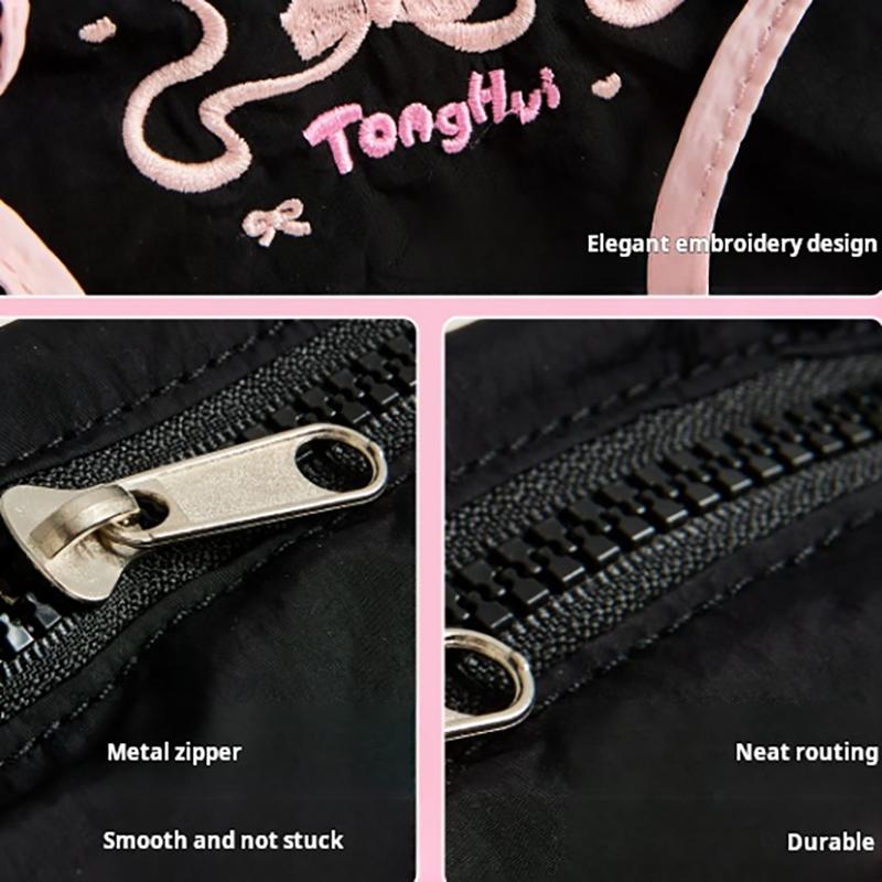 1pc Bow Pencil Case Large Capacity Pencil Organizer Makeup Bag Stationery Storage Box School Supplies Multiple Colors