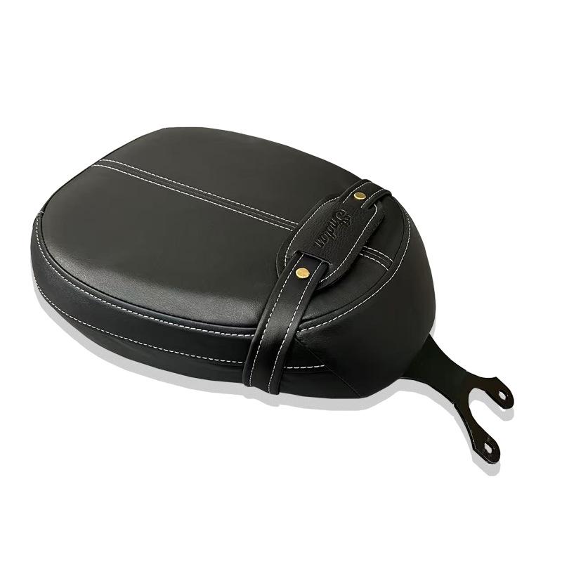 Indian Scout Sixty Desert Leather Seat Cushion Set: Front & Rear