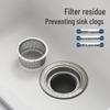 304 Stainless Steel Kitchen Sink Drain Filter & Garbage Net